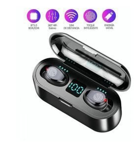 F9 FingerPrint Bluetooth Headset