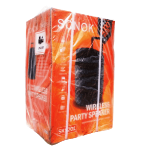 SONOK 12'' Rechargeable Public Address System with Bluetooth and 2 Microphones