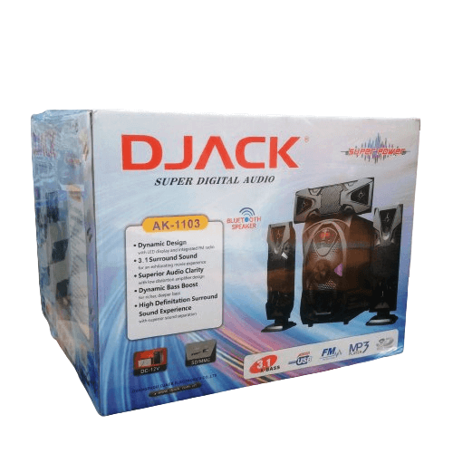DJACK AK-1103 Super Bass 3.1 Surround Sound System