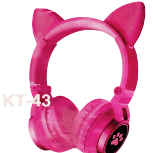 KT-43 Cat Ear Bluetooth Headset with LED Light