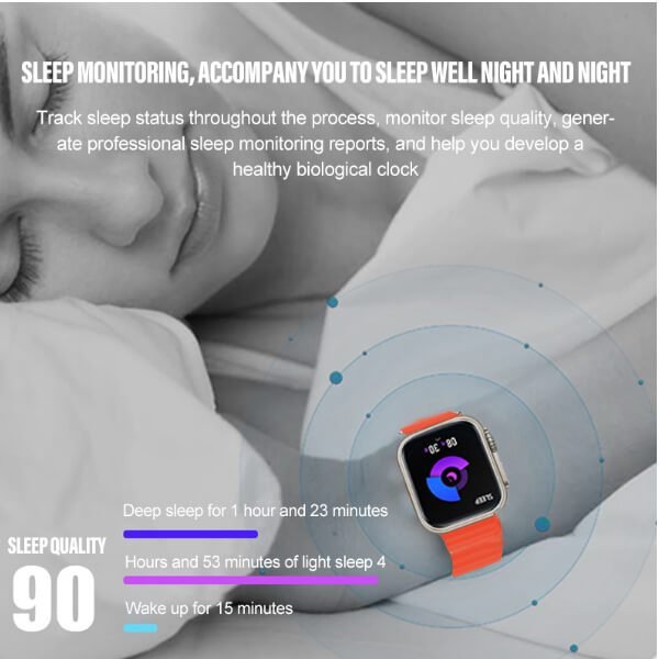 EW68 Smartwatch - Advanced Fitness Tracker with Health Monitoring