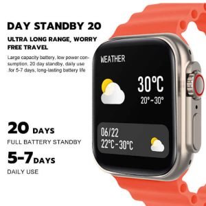EW68 Smartwatch - Advanced Fitness Tracker with Health Monitoring