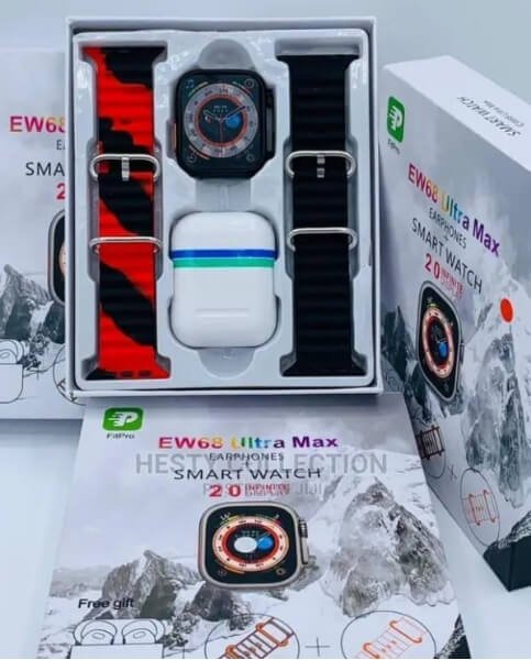 EW68 Smartwatch - Advanced Fitness Tracker with Health Monitoring