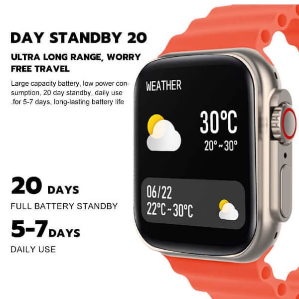 EW68 Smartwatch - Advanced Fitness Tracker with Health Monitoring