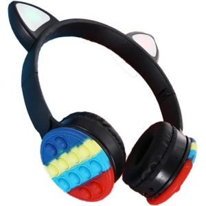 KT-58c Cat Ears Wireless Headset_black