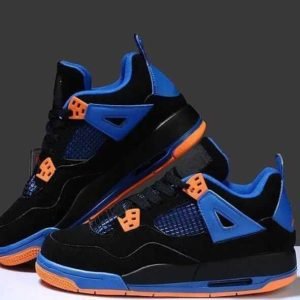 Black and Blue Jordan 4