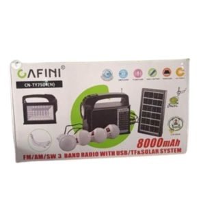 Cafini CN-TY7504(N) 8000mAh Solar Phone Charger