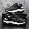 Chunky Men Sneakers Soft Sole black