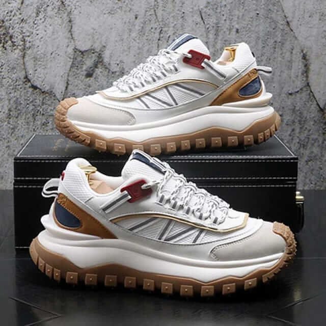 Chunky Men Sneakers Soft Sole
